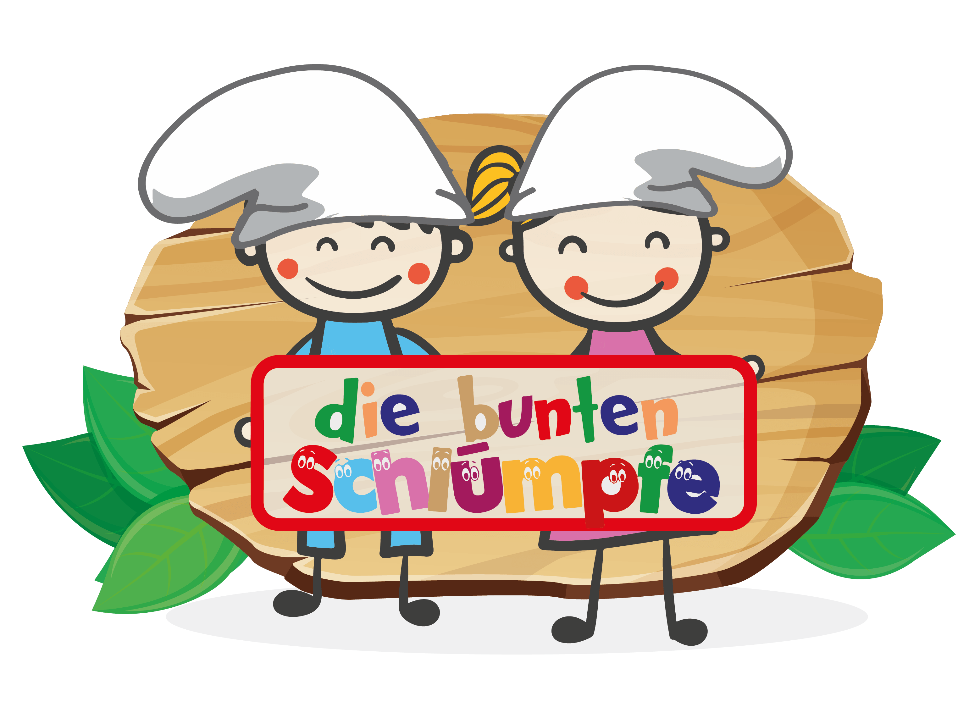 Die bunten Schlümpfe